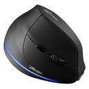 ZELOTES F-35 Wireless Rechargeable 2400 DPI Adjustable Optical Vertical Mouse