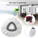 Mop Replacement Heads, Microfiber Spin Mop Head Refill for Floor Cleaning