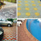 Garden Paving Pavement Mold Patio Concrete Stone Path Walk Maker Reusable Mould