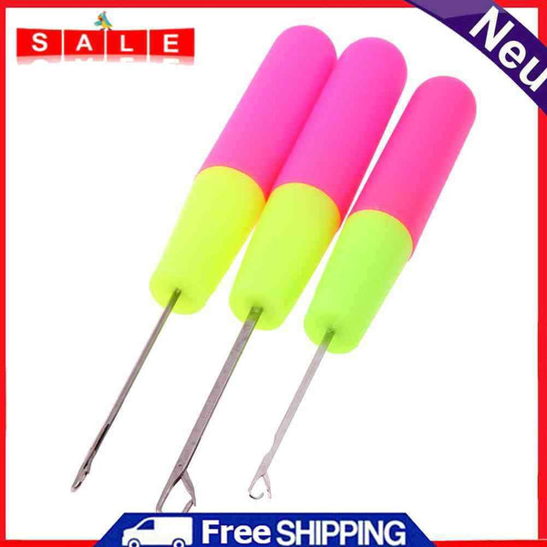 3pcs S/M/L Hook and Knitting Accessories Crochet Needle Knitting Loom Needles Set Grandma Mu