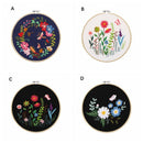 Handmade Crafts Cross Stitch Suit Embroidery Starter Kit Needle Thread Kit