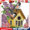 Partial Cross Stitch Birds House Embroidery Cotton Thread DIY Needleworks