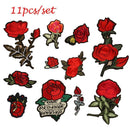 Fashion T-shirt Jeans Craft Sew/Iron on Embroidered Flowers Applique Patch