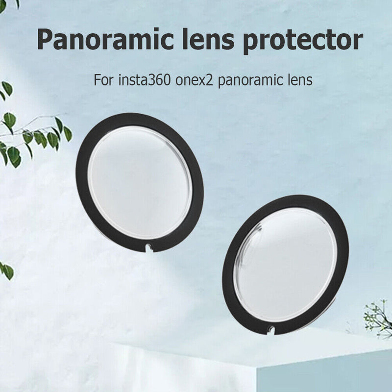 Panoramic Lens Guards Action Camera Lens Protective Cap Cover for Insta360 Onex2