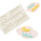 Wishes Biscuit Mould Cake Decorating Tool Pastry Making Letters Silicone Mold