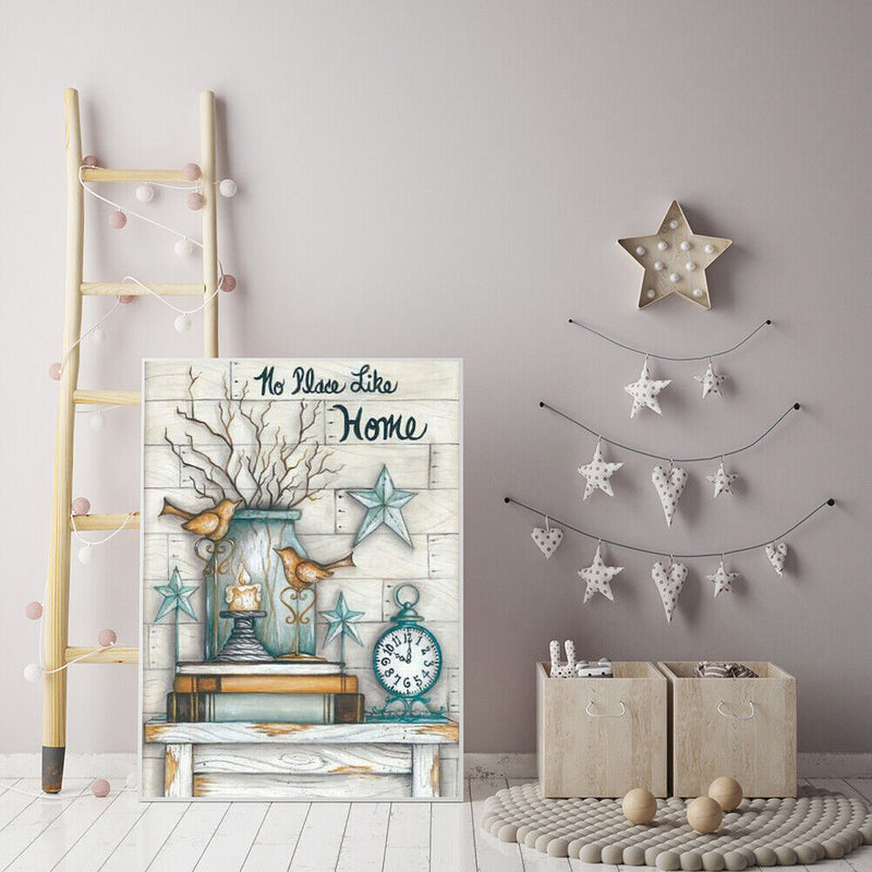 DIY 5D Home Bird Star Diamond Painting Kit Full Round Drill Drawing Ornaments