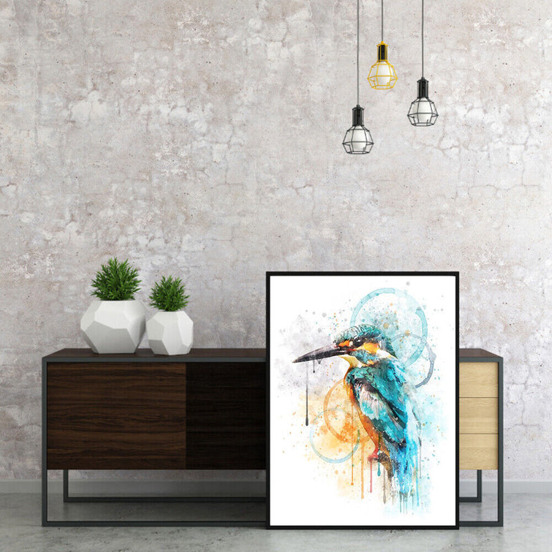 11CT Full Embroidery Bird Cotton Print Cross Stitch Home Living Room Decorati