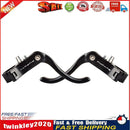 1 Pair 22.2mm Bicycle Brake Clutch Lever Cycling Bike Brake Handle (Black) Newly