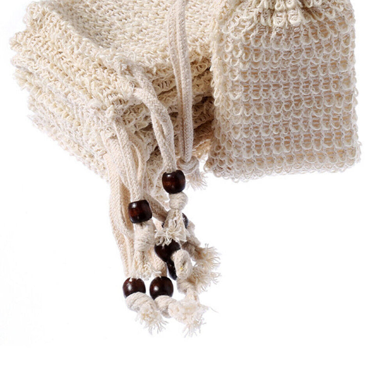 10pcs Easy Soap Foam Maker Drawstring Bubble Net Bath Cleaning Soap Storage B