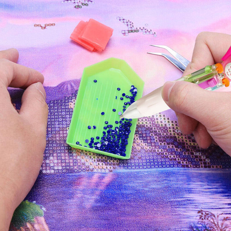 Cartoon Diamond Painting Point Drill Pen Dotting Pencil Picker (Owl Pink)