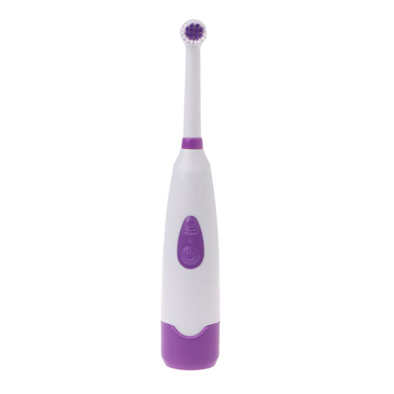 Automatic Ultrasonic Electric Toothbrush Waterproof Tooth Brush (Purple) Newly