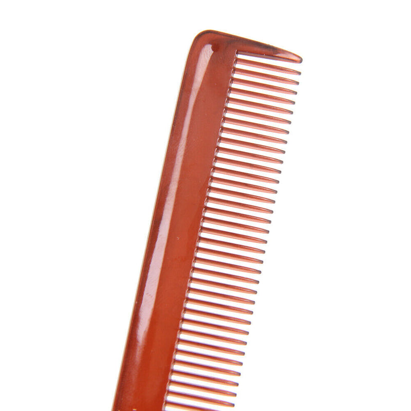 Foldable Hair Comb Women Hairdressing Men Moustache Beard Comb (Brown)