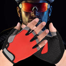 Cycling Gloves Summer Breathable Sport Bike Bicycle Half Finger Gloves Anti-Brief
