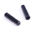 10PCS Mountain Road Bike Bicycle Brake Cable Hose Housing End Cap 5mm(Black