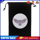 Velvet Tarots Cards Storage Bag Jewelry Dice Bags Drawstring Package (Owl)
