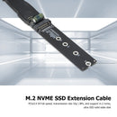 15cm Riser Cable M.2 NVMe SSD Extension Cable for PCIe 3.0 4X Full Speed Adapter