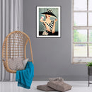 Diamond Painting Modern Women Full Round Drill Picture of Rhinestone DIY Draw