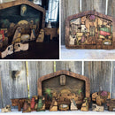 Wooden Jesus Puzzle Statue Kids Educational DIY Nativity Jigsaw Puzzle Gifts