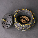 Meditation Ceramics Censer Incense Holder Aromatherapy Furnace Incense Burner