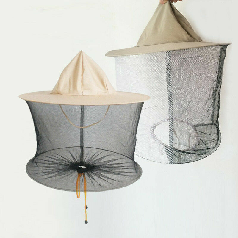 1pc Portable Beekeepers bee hat and Veil Beekeeping guards tools Bee E9U0
