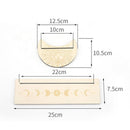2pcs Wooden Card Stand Witch Divination Tools Altar Tarot Cards Holder (1)