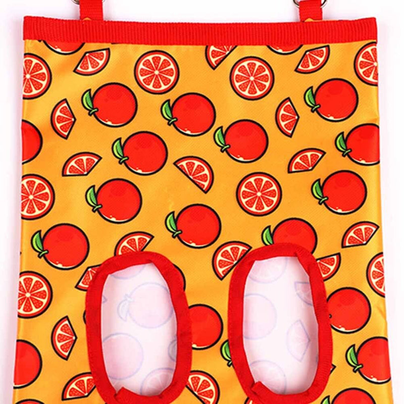 Hay Bag Hanging Pouch Feeder Holder Feeding Container for Rabbit Guinea Pig