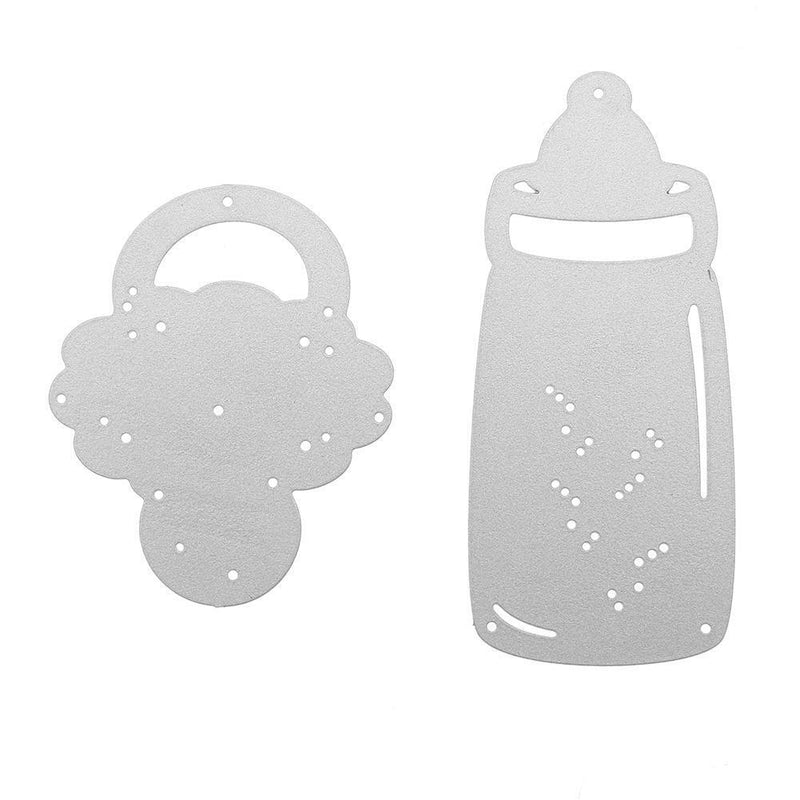 2pcs The Metal Punch Molds Nursing Bottle Nipple Carbon Steel Emboss