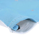 Stars Blackout Curtain Living Room Window Blind Shading Screen Drapes(Blue)