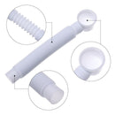 Connection Pop-Up Round Bathtub Drain Tube Waste Pipe Concealed Bath Overflow