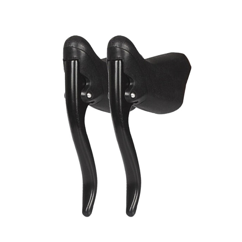 1 Pair Lightweight Brake Lever Handlebar Road Bicycle Brake Handle (Black) Newly