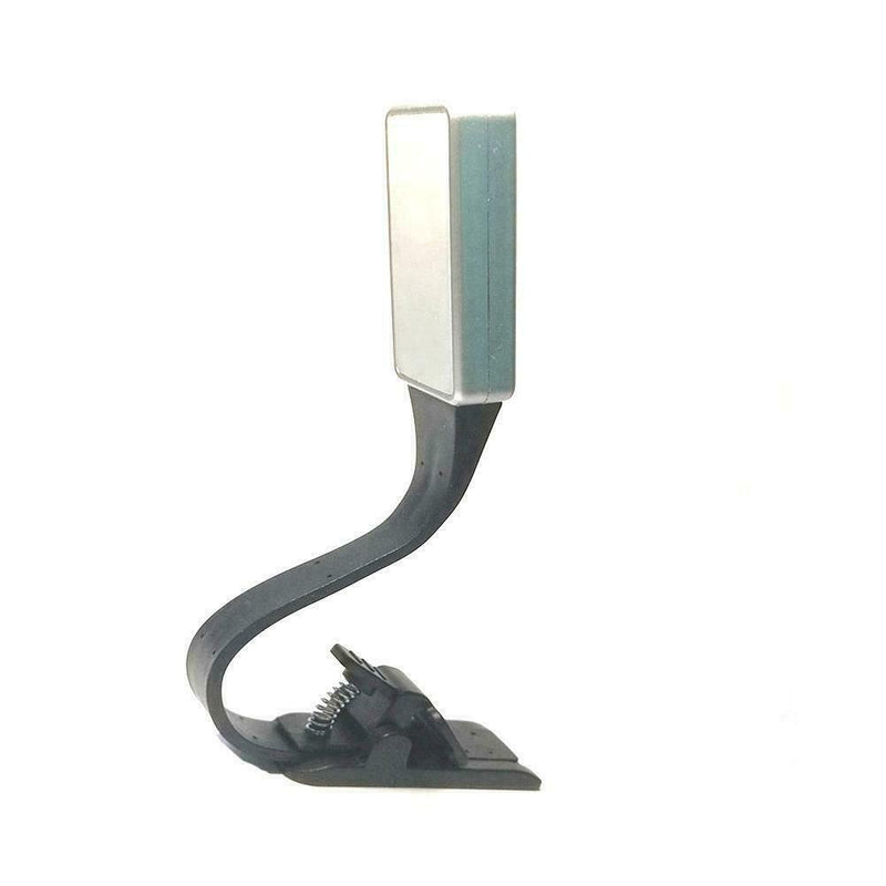 USB Rechargeable LED Book Light Flexible Clip On Book Light Lamp Night 1 Z4D0
