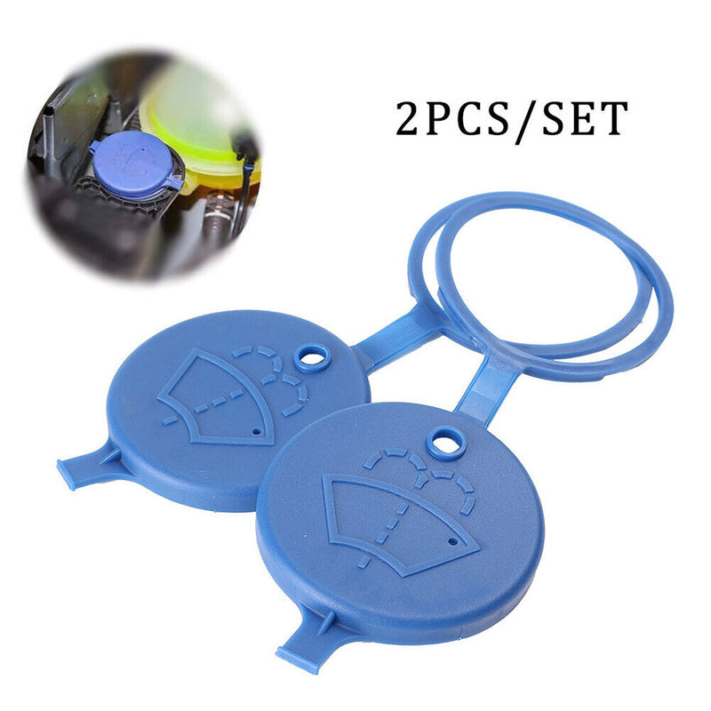 2pcs Car Liquid Container Lid Tank Bottle Pot Cap Cover Car