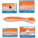 Soft Plastic Swimbait Paddle Tail Shad Lure Soft Bass Shad Bait 3.94in 5pcs