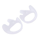 Soft Ear Bud for Covert Acoustic Tube Earpiece for Two-way Radio(White S) Newly