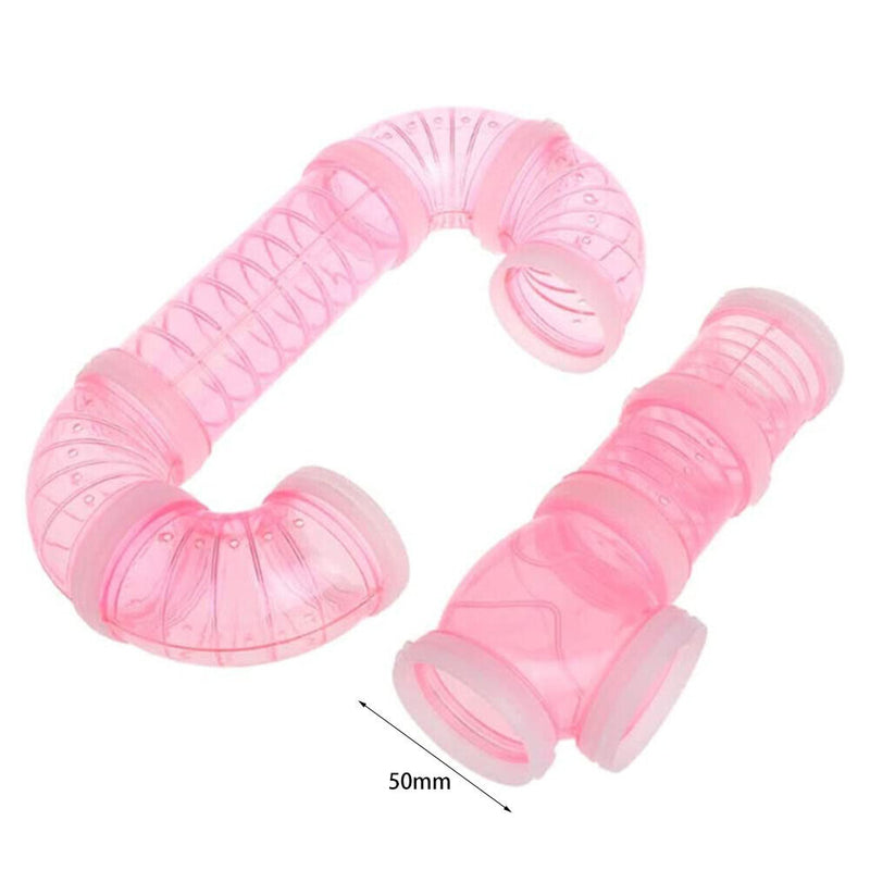 8pcs DIY Training Playing Tools Hamster Squirrel Guinea Pigs Hedgehog Tunnel