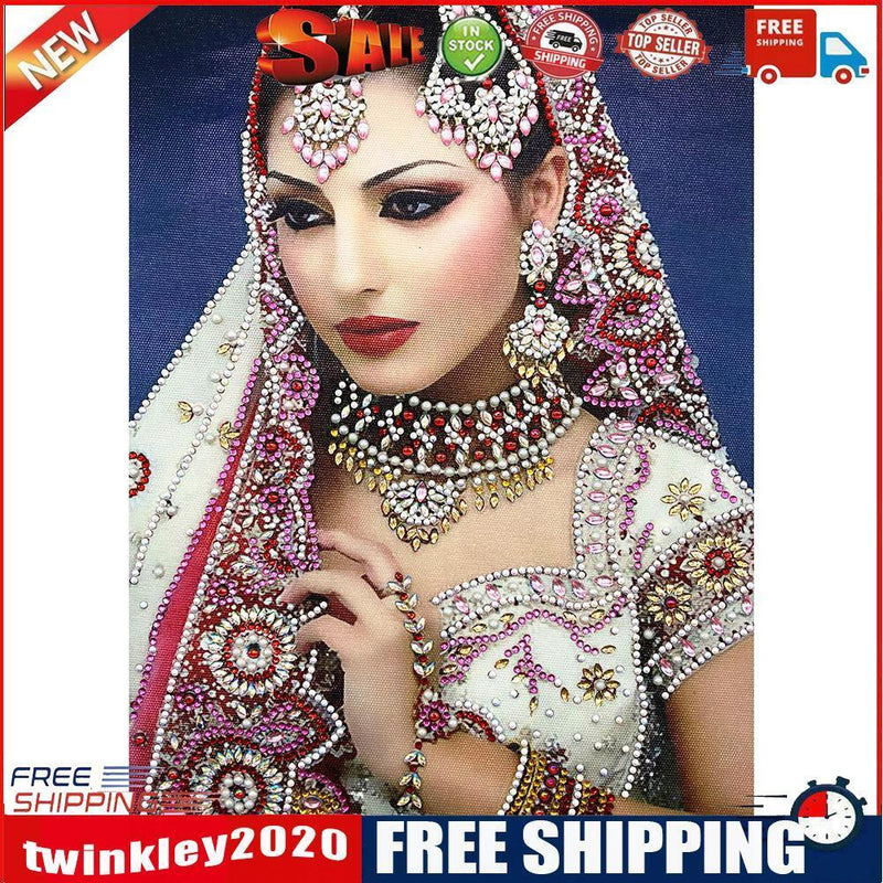 5D DIY Special Shaped Diamond Painting Beauty Cross Stitch Mosaic Craft Kit