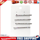 4pcs Rhinestone Hair Clip Simple Women Hairpins Barrettes Hair Ornaments