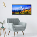 Diamond Painting Snow Mountain Lake Full Round Drill Picture of Rhinestone