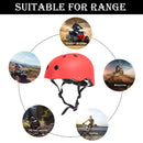 Children Skateboard Plum Helmets Bike Skating Protective Helmet (Red M) Newly