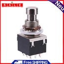 3PDT 9pin Push Button Foot Switch FR DIY Guitar Effect Pedal Stomp EA14