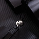Jewelry Valentine's Day Fashion Round Black White Cat Necklace Pendant Couple
