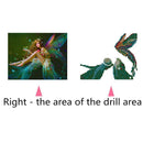 Fairy DIY Round Diamond Painting Embroidery Needlework Cross Stitch Craft  Newly