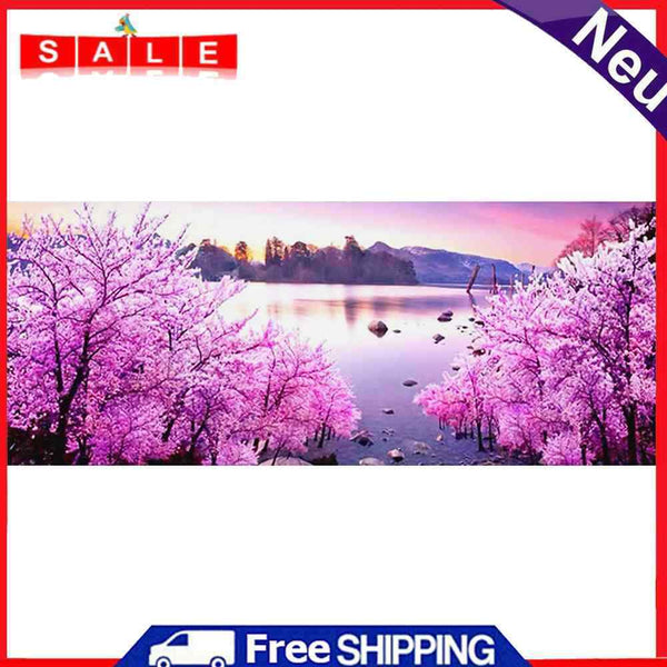 Seaside Plants 5D DIY Full Round Drill Diamond Painting Embroidery Needlework