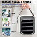 Personal Air Cooler Air Conditioner Desktop Cooling Fan Evaporative Humidifier