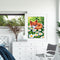 Oil Paint by Numbers Cute Fox Canvas Artwork Living Room Picture DIY Decoration