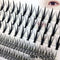 DIY Individual Eyelashes Thick Sandwich&Fish Tail Mix Styles False Eyelashes