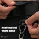 2pcTriangle Backpack Hanging Buckle 360-Degree Rotation D-Shaped Hook Black