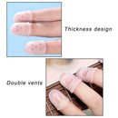 5xSoft Silicone Fingertip Protector Finger Guards Sleeves Cots Guitar Y6D5