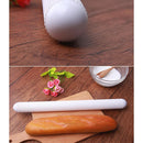 Plastic Non-Stick Exhaust Fondant Cake Embossing Rolling Pin Pastry Roller