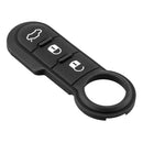 Replacement Rubber Pad for Fiat 500 Panda Abarth Punto 3 Button Key Fob Repair